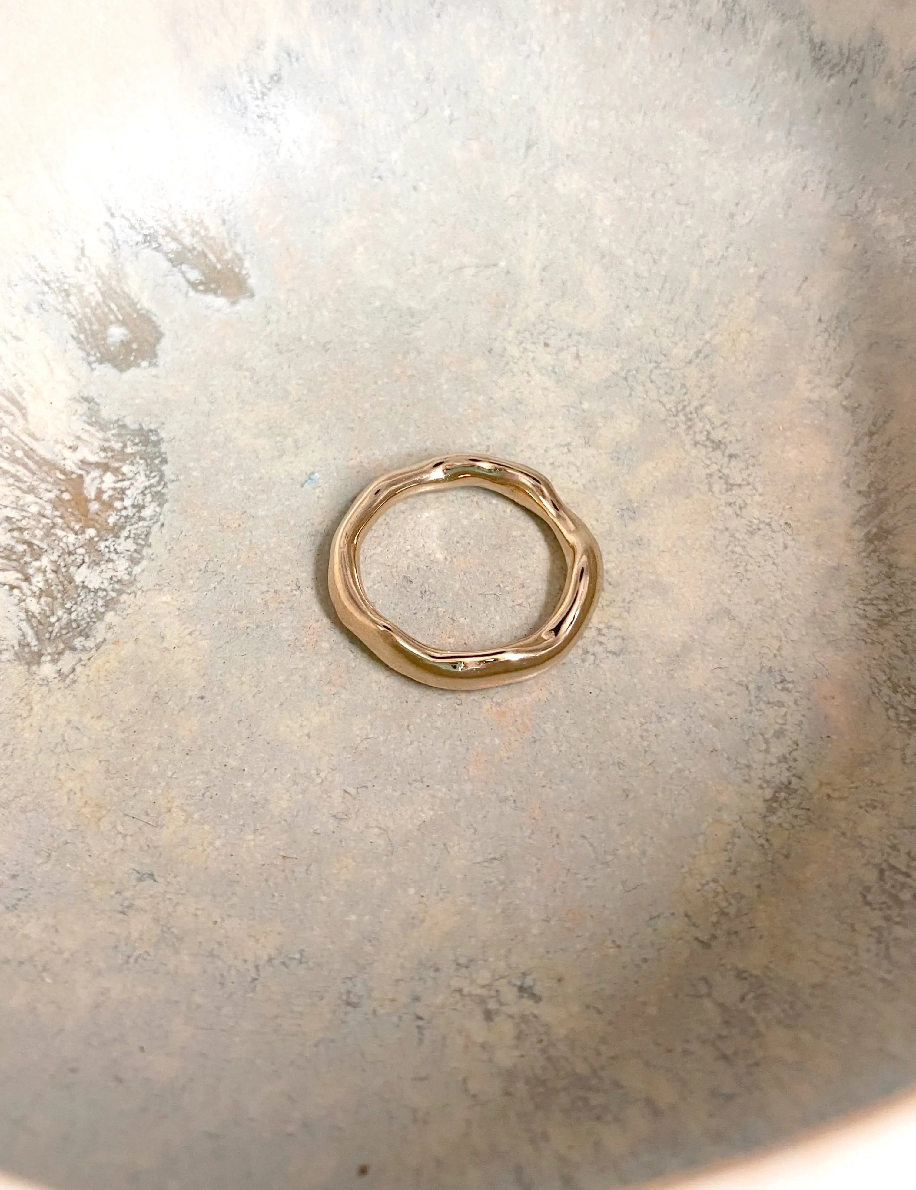 Bague AQUA - Plaqué or