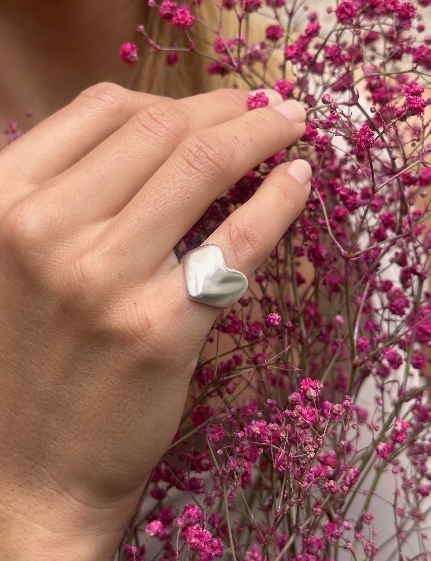 Bague coeur SOURCE - Argent 925