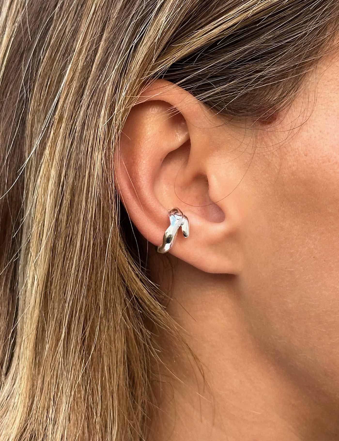 Earcuff CASCADE - Argent 925